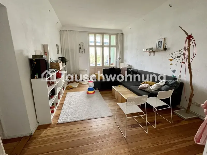 Tauschwohnung: Wunderschöne 3 Zimmer Wohnung in rixdorf 4. OG 2 Balkone — photo 1